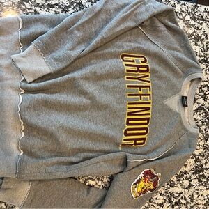 Harry Potter Gray Gryffindor Sweatshirt